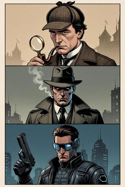 Эволюция образа детектива: от Холмса до современных антигероев